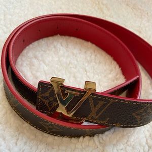 Louis Vuitton Monogram Belt